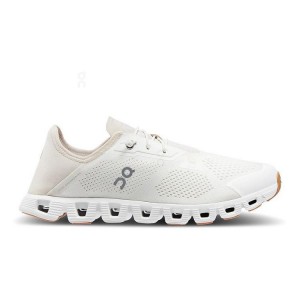 On Cloud Cloud 5 Coast Sneakers Herr Vita Beige | On_SE8237