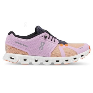 On Cloud Cloud 5 Push Sneakers Dam Lila Orange | On_SE8767