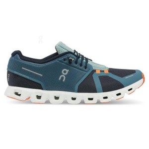 On Cloud Cloud 5 Push Sneakers Herr Blå | On_SE9086