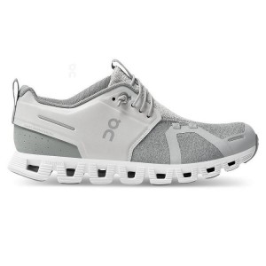 On Cloud Cloud 5 Terry Sneakers Dam Vita Grå | On_SE8618