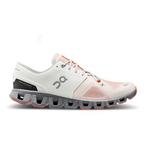 On Cloud Cloud X 3 Löparskor Herr Beige Orange | On_SE8879