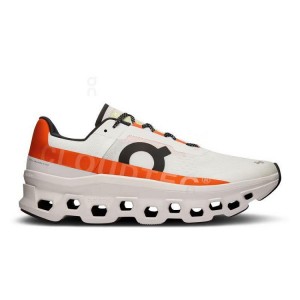 On Cloud Cloudmonster Löparskor Herr Beige Orange | On_SE8798