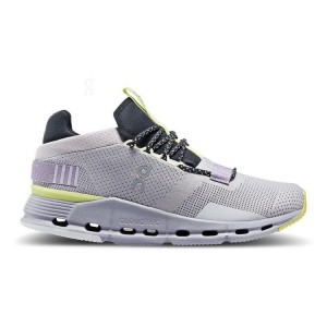 On Cloud Cloudnova Sneakers Dam Grå Lila | On_SE8652