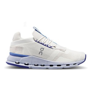 On Cloud Cloudnova Sneakers Dam Vita Blå | On_SE8279