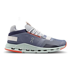 On Cloud Cloudnova Sneakers Herr Grå Lila | On_SE8451