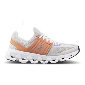 On Cloud Cloudswift 3 AD Sneakers Dam Vita Guld | On_SE8271