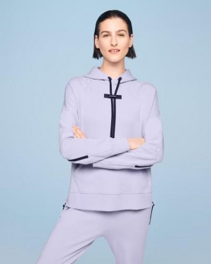 On Cloud Hoodies Dam Lila | On_SE8897
