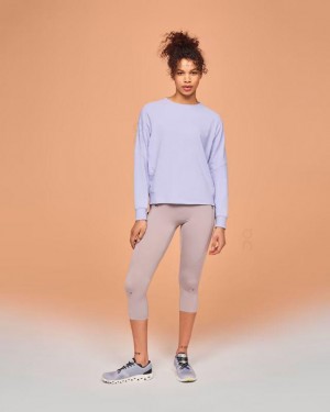 On Cloud Movement Crew Sweatshirts Dam Lila | On_SE9087
