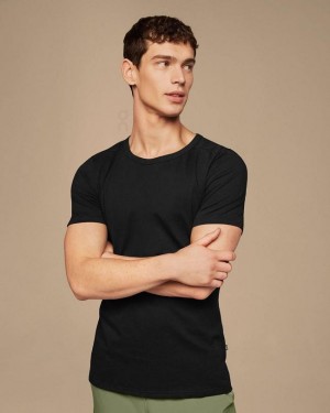 On Cloud On-T T-shirts Herr Svarta | On_SE8548