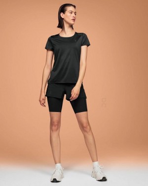 On Cloud Performance-T T-shirts Dam Svarta | On_SE9089