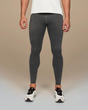 On Cloud Performance Leggings Herr Grå Olivgröna | On_SE8304