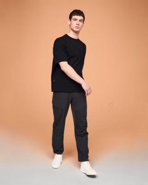 On Cloud Studio-T T-shirts Herr Svarta | On_SE8415