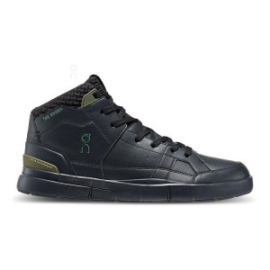 On Cloud THE ROGER Clubhouse Mid Sensa Sneakers Herr Svarta | On_SE8971