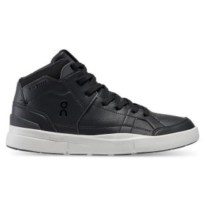 On Cloud THE ROGER Clubhouse Mid Sneakers Dam Svarta | On_SE8387
