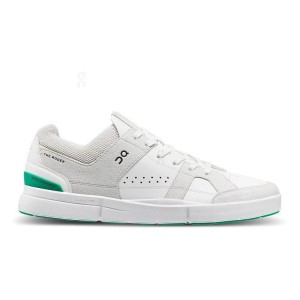 On Cloud THE ROGER Clubhouse Sneakers Herr Vita Gröna | On_SE8909