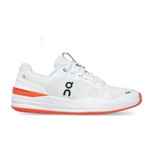 On Cloud THE ROGER Pro Clay Tennisskor Herr Vita Orange | On_SE8931