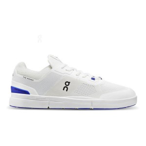 On Cloud THE ROGER Spin Sneakers Herr Vita Kungsblått | On_SE8603
