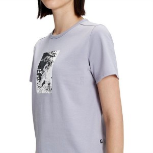 On Cloud Tryck-T T-shirts Dam Grå | On_SE8391