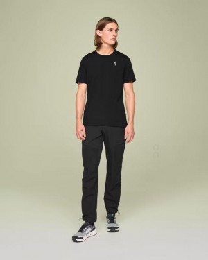 On Cloud Tryck T-shirts Herr Svarta | On_SE8896